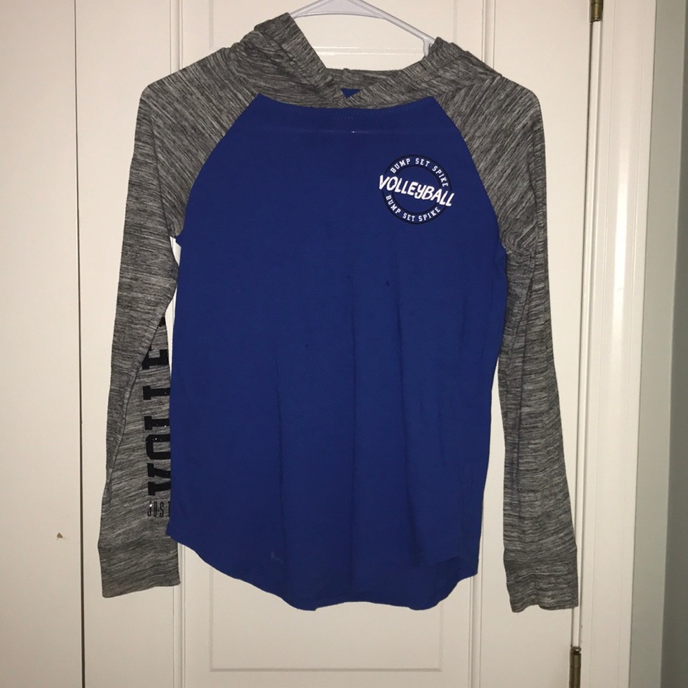 Blue Volleyball Shirt